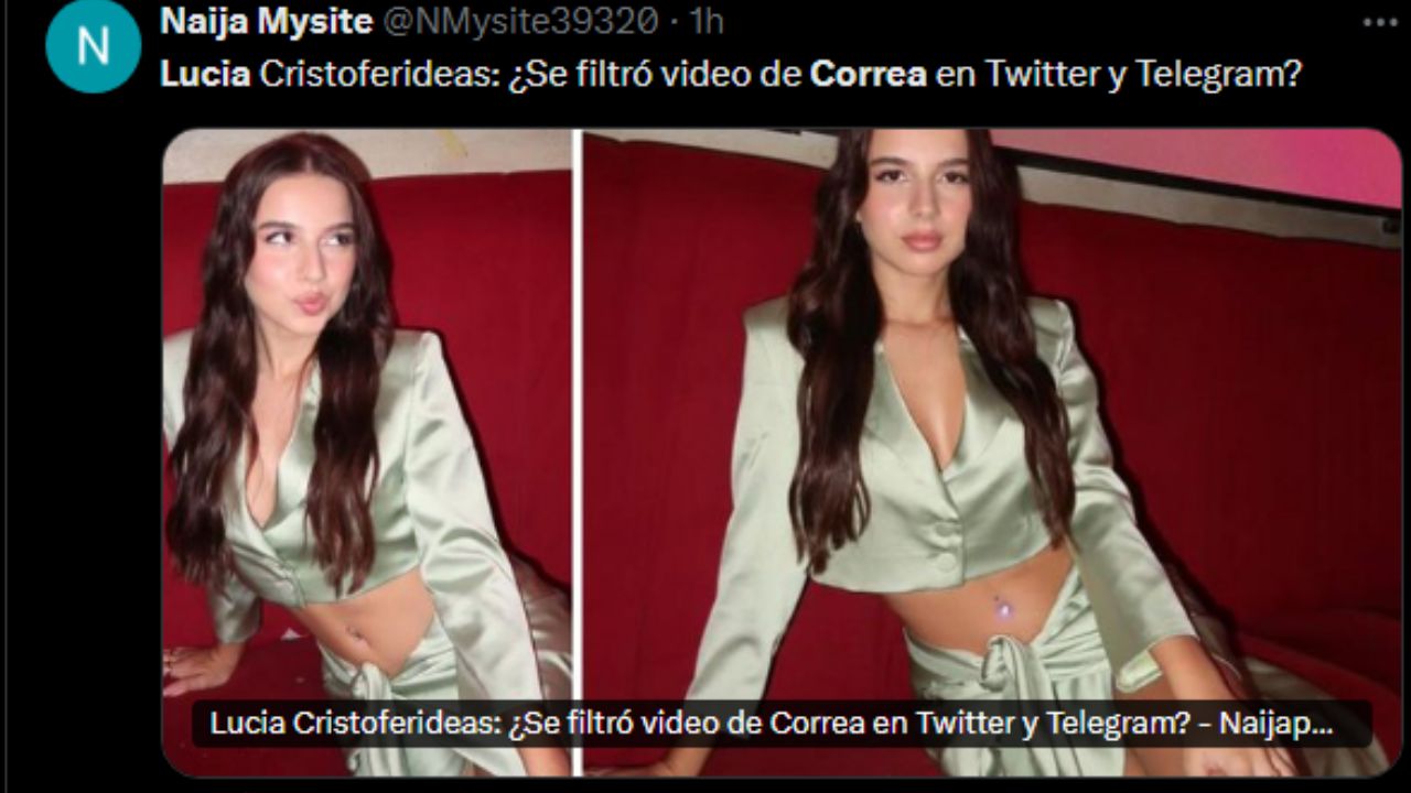 Lucia Correa photos Twitter Photo: X